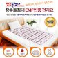 EMF인증 극세사 전기요 물결무늬 (싱글) JSE-2016