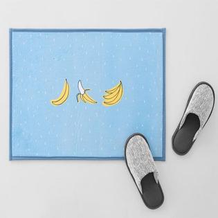 바나나 발매트 (블루)