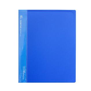 클리어화일 _20P (A4:청색) 1개