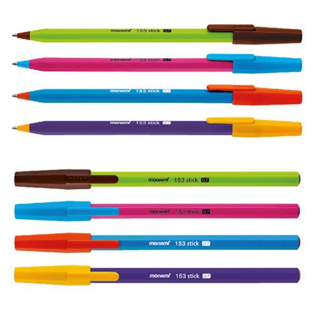 153 STICK Vivid(0.7 잉크 : Black 몸통 : Green) 1DZ (12개입)
