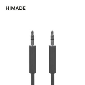 3.5mm 스테레오 AUX 케이블 HIMCAB-DAM15 (블랙, 1.5m, 초슬림 커넥터)