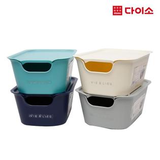 32096_VIE&LIEU다용도정리함(소) 그레이/베이지/블루/네이비-75069