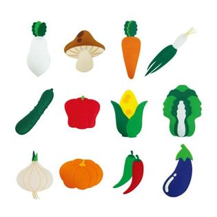 유아 교육자료 야채류(12종) 1set