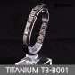 티타늄 게르마늄 자석 팔찌 TB-B001 (다크그레이 S)