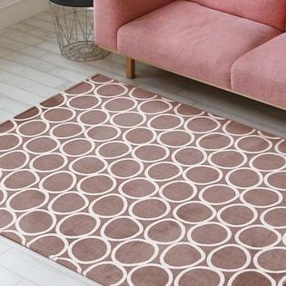 써클라인 카페트 [100x150] - 소형 그레이