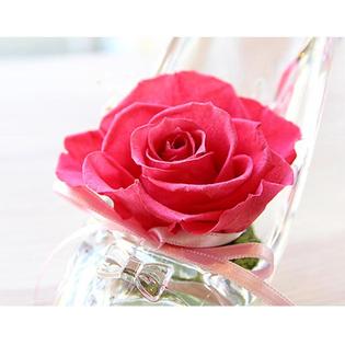 [프리저브드플라워]신데렐라 유리구두_핫핑크