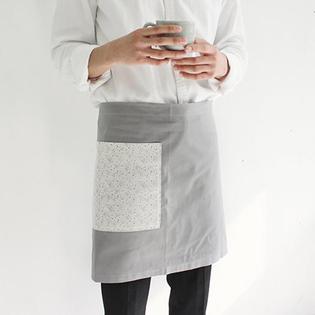 밀키웨이 허리앞치마-그레이