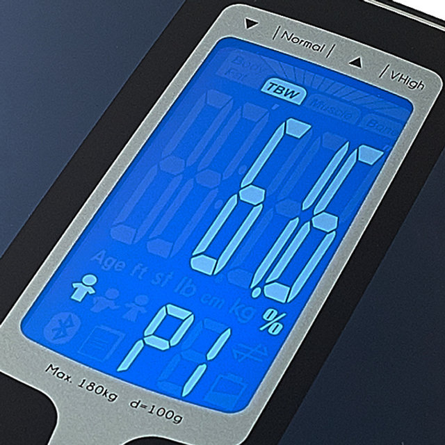 블루투스 체지방 체중계 GBF-1257B (화이트/블랙)