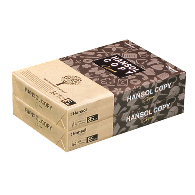 한솔 A4 복사용지(A4용지) 85g 1000매(500매 2권)