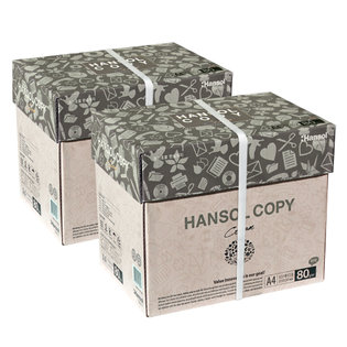 한솔 미색용지 A4 복사용지(A4용지) 80g 2500매 2BOX(5000매)