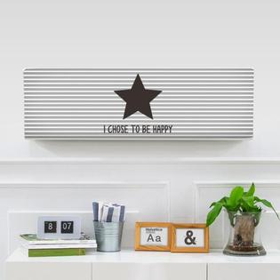 벽걸이에어컨커버 해피스타 트라이앵글(82x26x27.5)