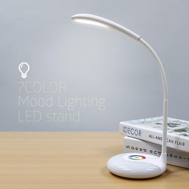 레인보우 유무선 LED스탠드 무드등 [MS-940B]