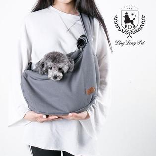 딩동펫 애견 슬링백 애견가방_M_그레이