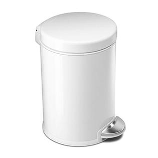 디럭스원형휴지통 4.5L _화이트