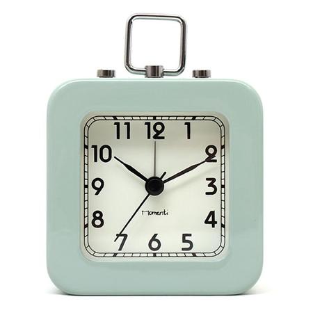 스퀘어 미니 알람시계_민트