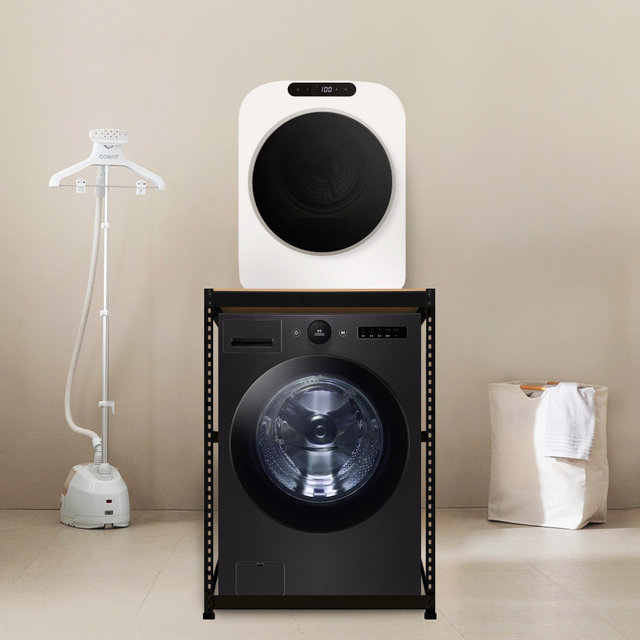 더너음 건조기선반 일반형 조립식 세탁기 건조기선반 / 블랙 / 건조기선반 / 800*900*1100