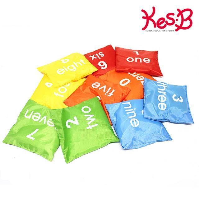 스포츠 숫자콩주머니 10개set
