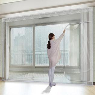 다샵 베란다형지퍼식 방풍 바람막이 에어캡 350x190cm