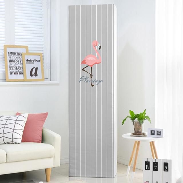 다샵 스탠드에어컨커버 플라밍고(사각_48x25x185)