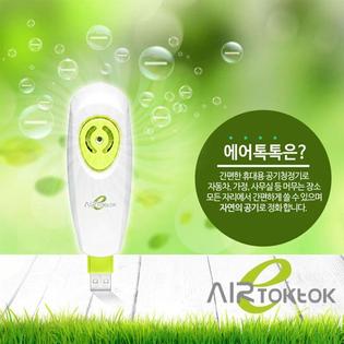 에어톡톡 휴대용 공기정화기/ATTE-10/공기청정기/차량용/USB