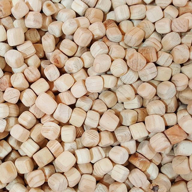 천연 100% 편백나무 큐브칩100g