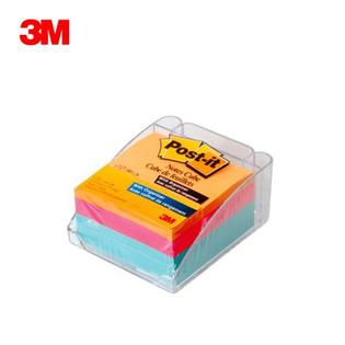 포스트잇 큐브 5431 /5색 형광 메모지 팩 세트