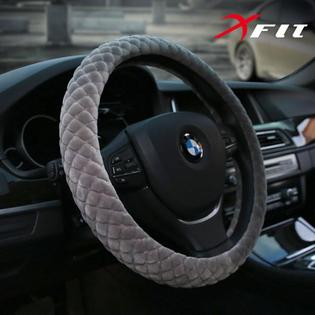 *무료배송* XFIT 로얄 스티치 극세사 겨울 핸들커버 그레이 전