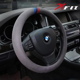 *무료배송* XFIT M3 스웨이드 극세사 핸들커버 그레이 전차종공용