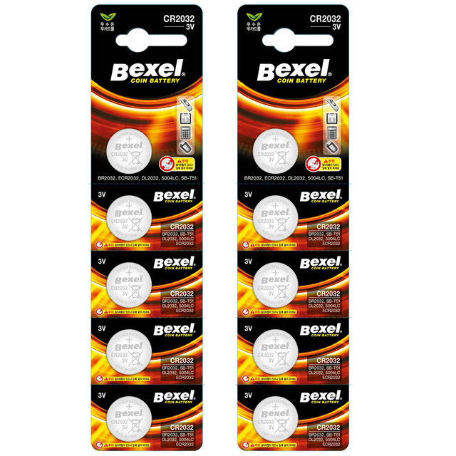[1만원이상 카드5%] 벡셀 코인건전지 CR2032 10알