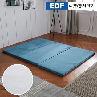 XXXXXX판매종료XXXXXX견면 3단 접이식 토퍼 매트리스 SS슈퍼싱글 DF637090 _클로버