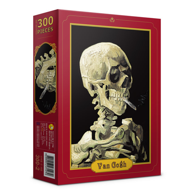 300피스 담배를 문 해골 직소퍼즐 PL300-2