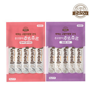 은고양이 츄르츄르 1봉지(14gx5개) 참치닭가슴살