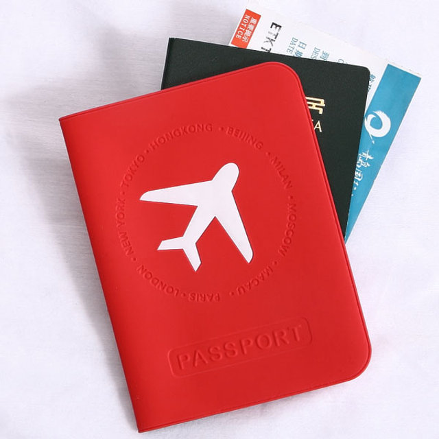 Hickies Passport Case 여행용품 레드