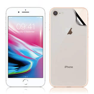 아이폰8 강화유리(화이트)+후면필름