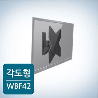 카멜마운트 각도형 벽걸이 모니터 거치대/브라켓블랙WBF-4258~106cm 거치용