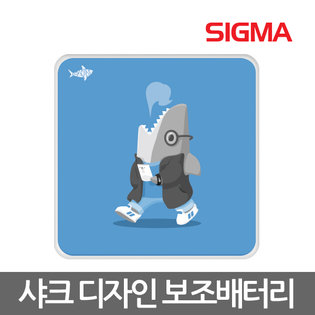 샤크 추워진날씨 10000mAh 보조배터리