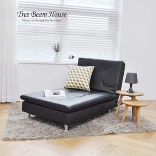 이지레스트 SOL 카우치1인 소파베드[SB011S] _블랙