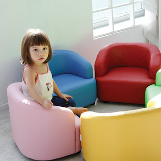 나나 1인 유아소파 핑크