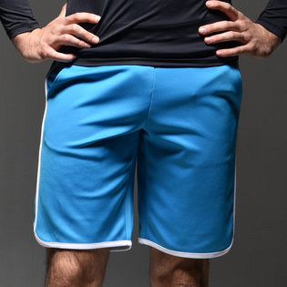 돌핀반바지 래쉬가드 블루 XL 남성
