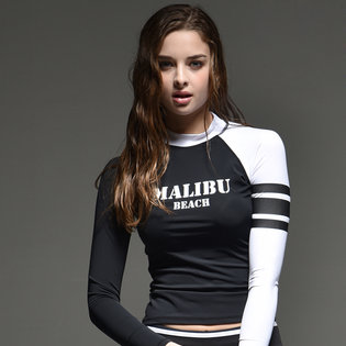 MALIBU 테이프 래쉬가드 S 여성