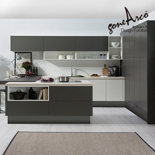 주방시공 싱크대 밀라그레이_1.5m싱크대