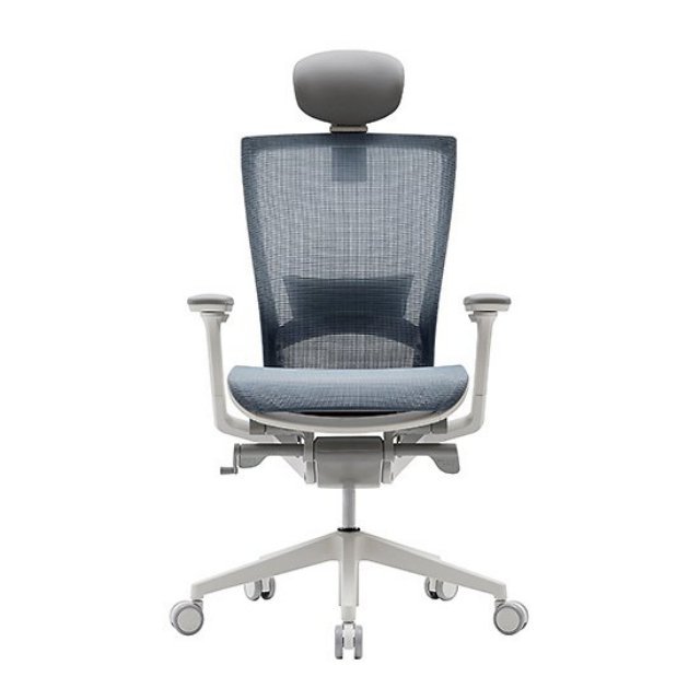 T50 AIR 컴퓨터 책상 의자 화이트 (HLDA) 블랙
