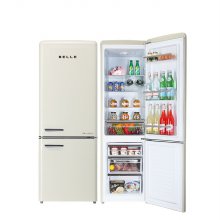 [하이마트 설치] 레트로 일반 냉장고 RC27ACM (250L, 크림)