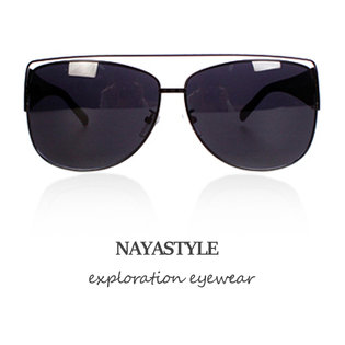 선글라스 미러 메탈 보잉 UV차단 D68_75N53 블랙