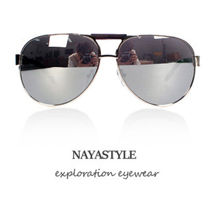 선글라스 미러 메탈 보잉 UV차단 D67_21N3 실버미러