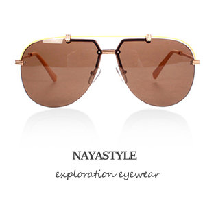 선글라스 미러 메탈 보잉 UV차단 D65_85N17 옐로우