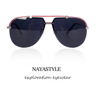 선글라스 미러 메탈 보잉 UV차단 D65_85N17 레드