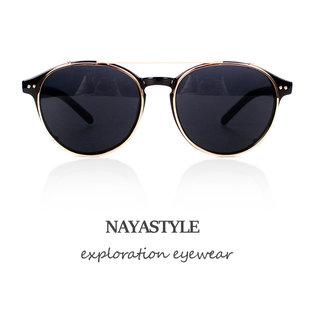 선글라스 미러 메탈 보잉 UV차단 D63_74N04 블랙