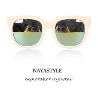 선글라스 미러 메탈 보잉 UV차단 D62_37N67 골드미러