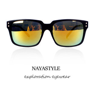 선글라스 미러 메탈 보잉 UV차단 D56_74N57 골드미러